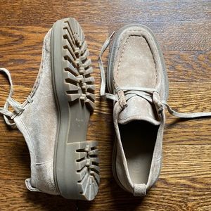 Massimo Dutti Lug Sole Lace Up Moccasin